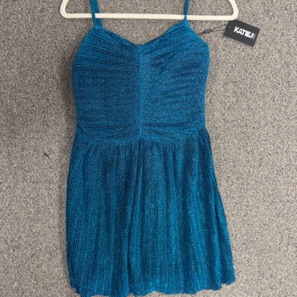 NWT Katie J NYC JUNIOR SABRINA DRESS - Picture 1 of 4